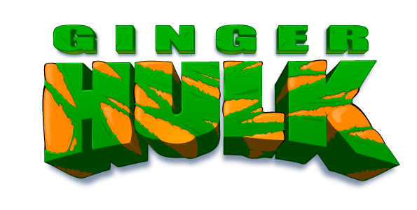 Ginger Hulk Logo